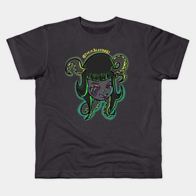 Chernogirl Kids T-Shirt by toxikbloodyart